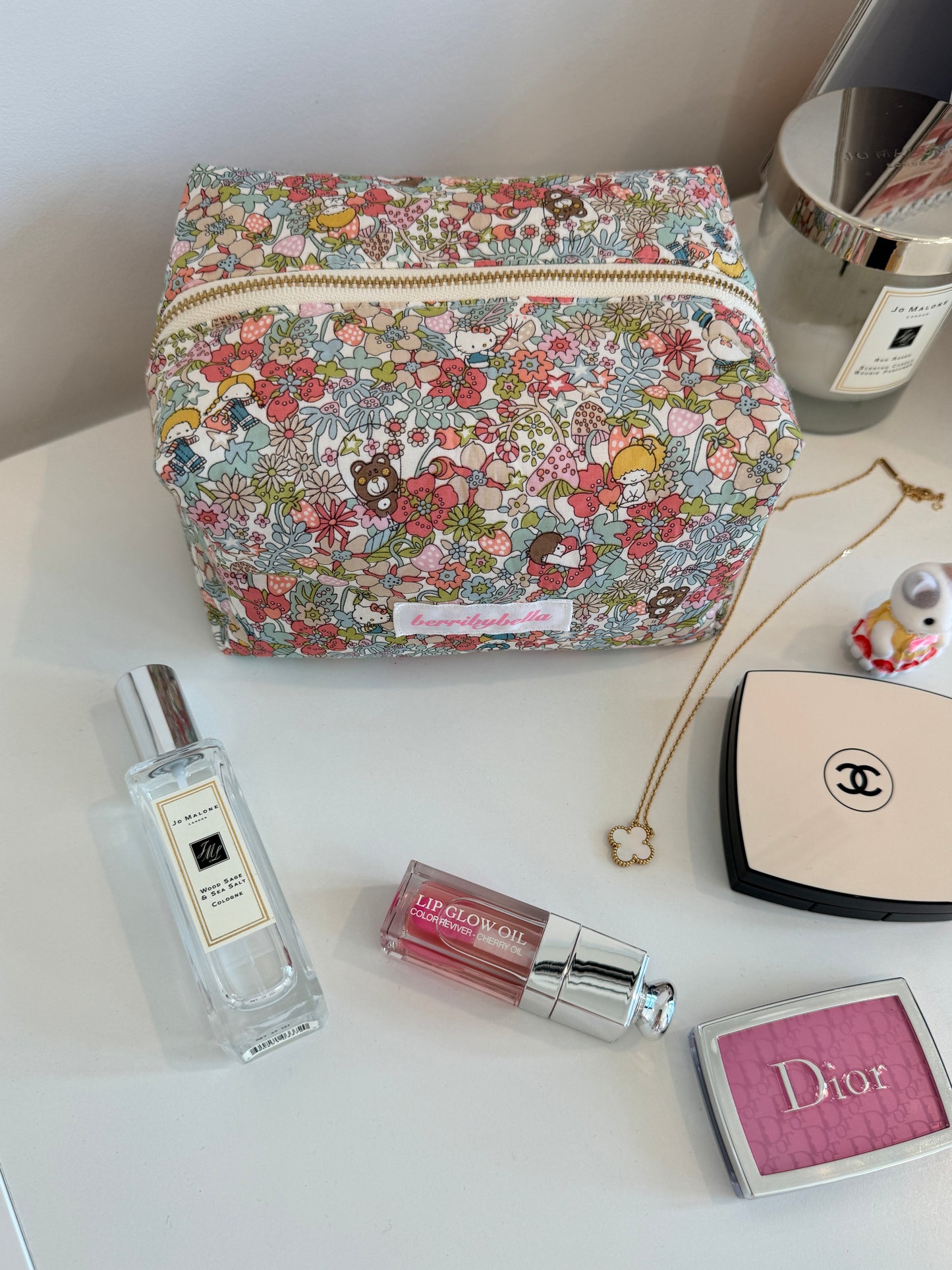 Special Edition Liberty x Hello Kitty Large Makeup Bag