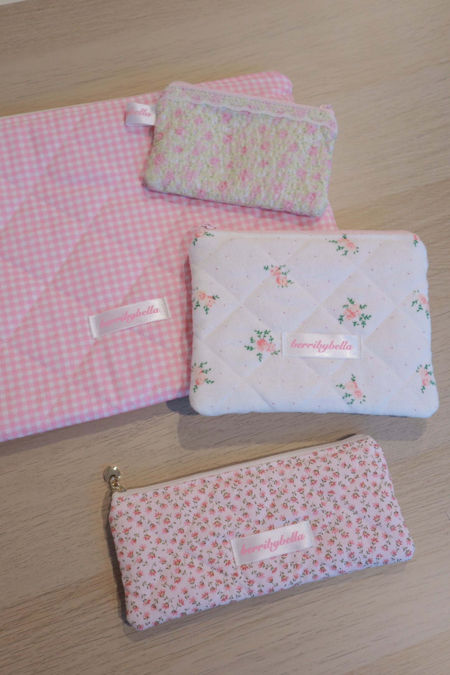 Quilted Zipper Pouch (4 Sizes) Sewing Pattern PDF