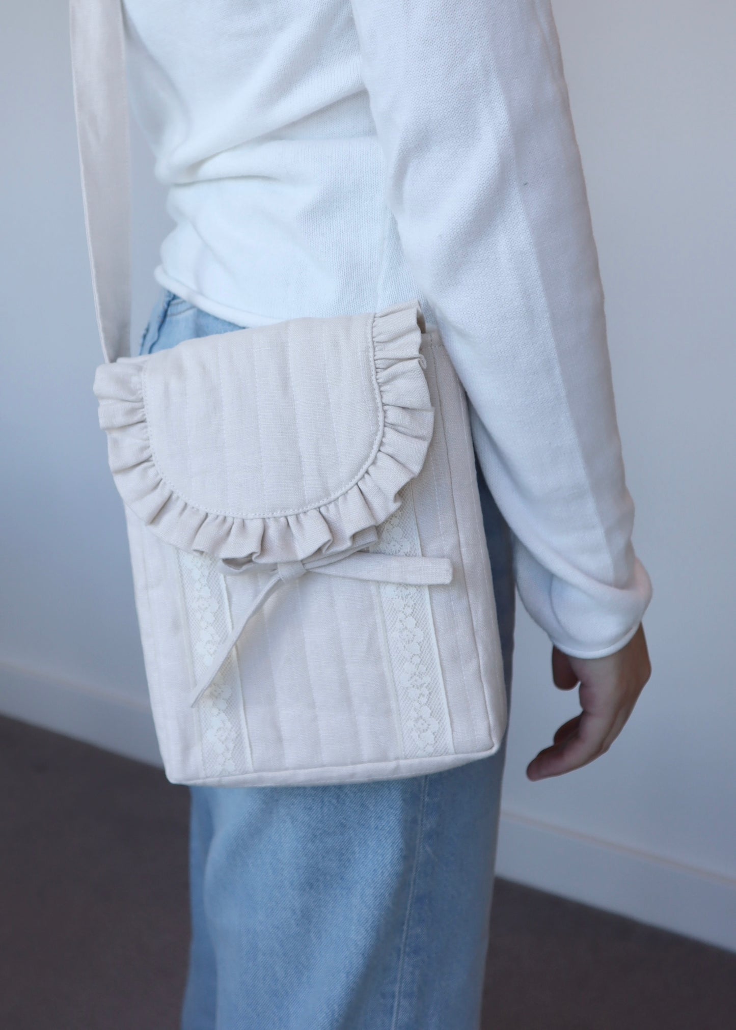 The Mila Book Tote Sewing Pattern PDF