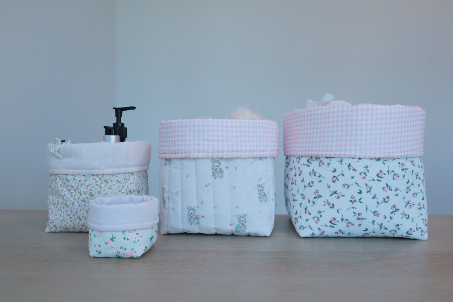 Storage Basket (4 Sizes) Sewing Pattern PDF