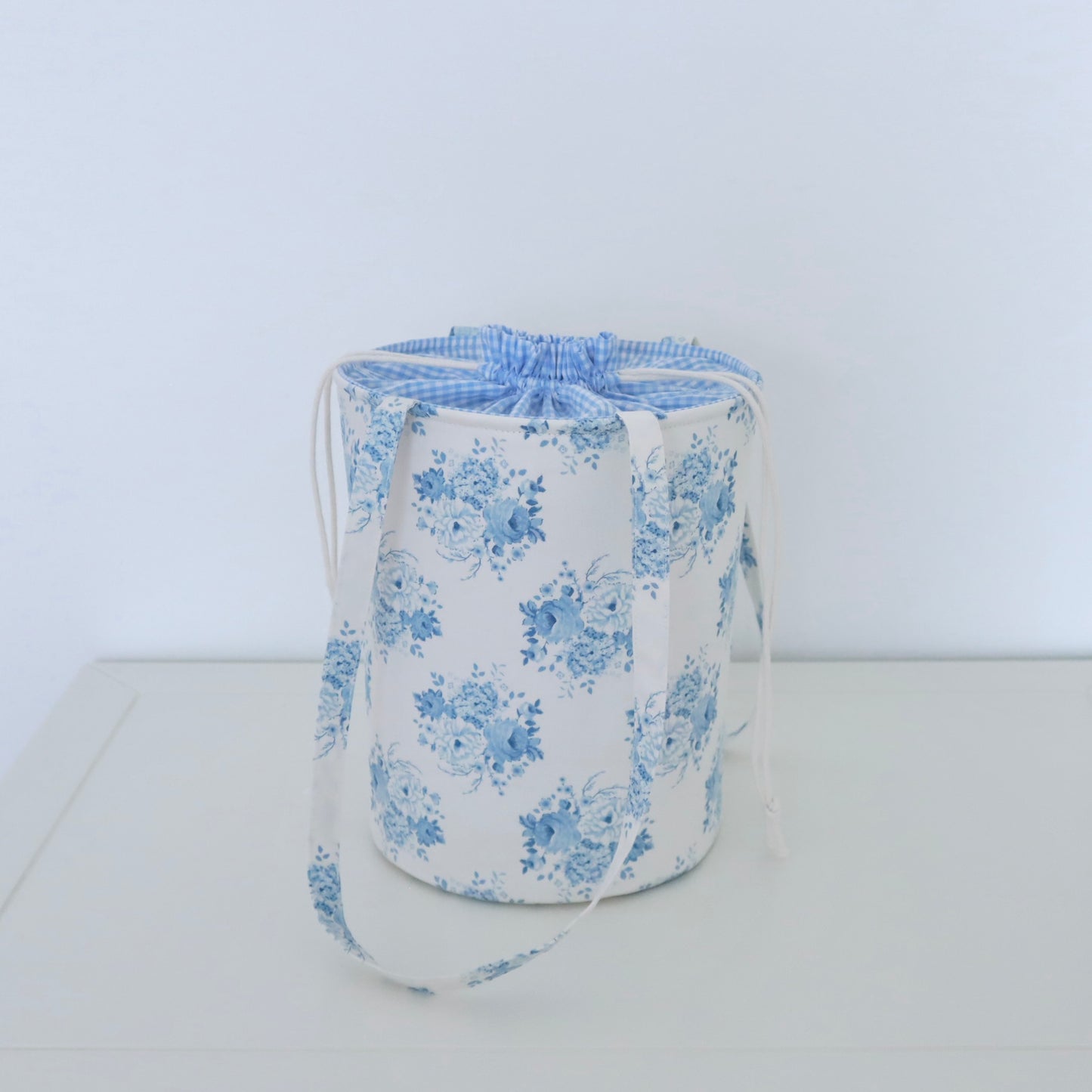 Drawstring Bucket Bag (2 Sizes) Sewing Pattern PDF