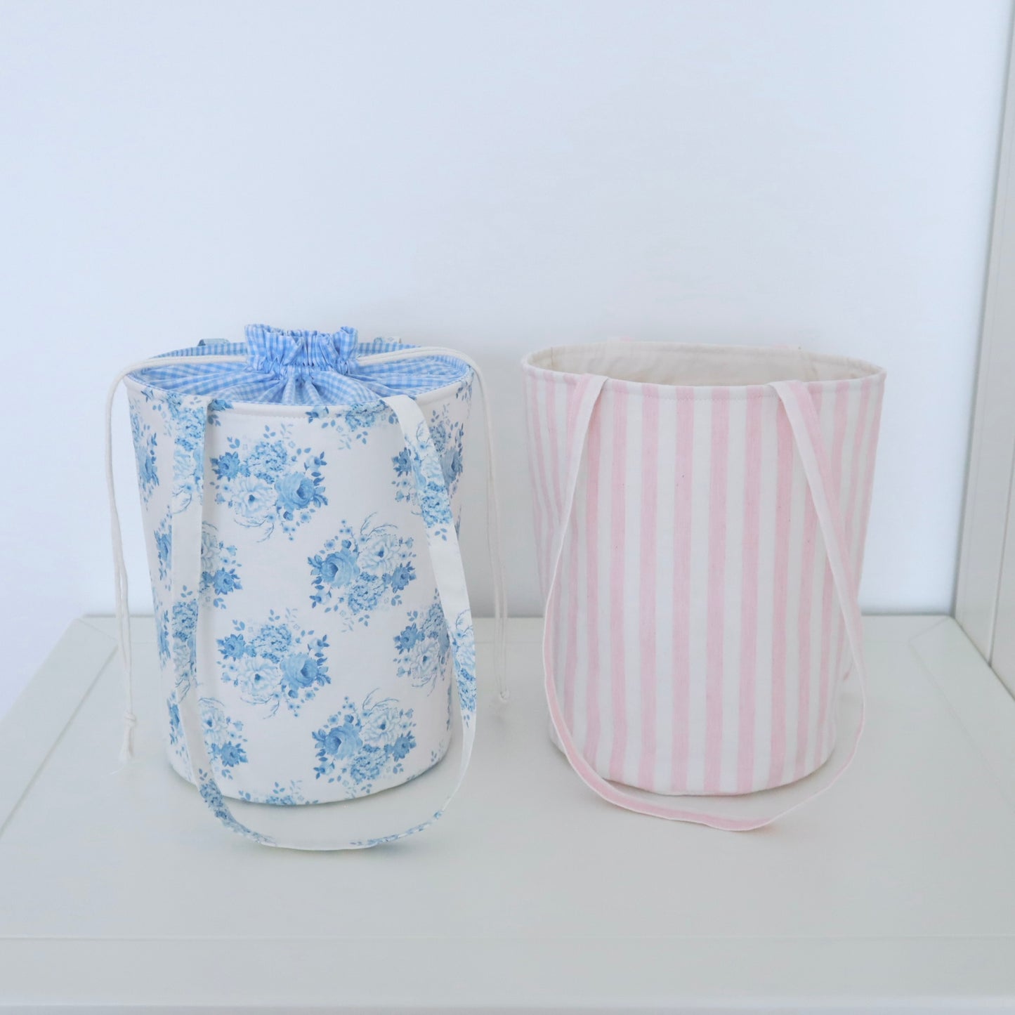 Drawstring Bucket Bag (2 Sizes) Sewing Pattern PDF
