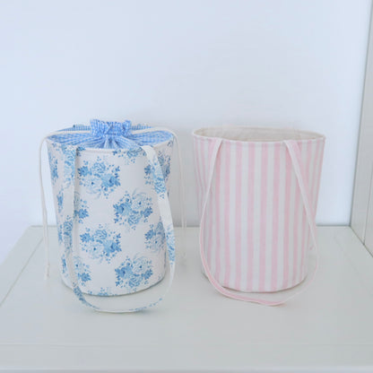 Drawstring Bucket Bag (2 Sizes) Sewing Pattern PDF